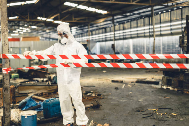 Professional Crime Scene Cleanup technician working in Sugar Land, TX